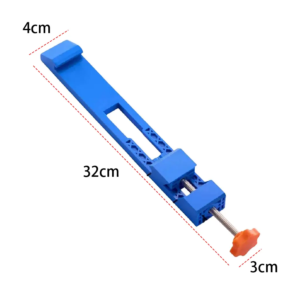 High-quality Adjustable Cutting Machine Base Guide Rail ABS Circular Saw Milling Positioning Clamps Lock The Cutter Base
