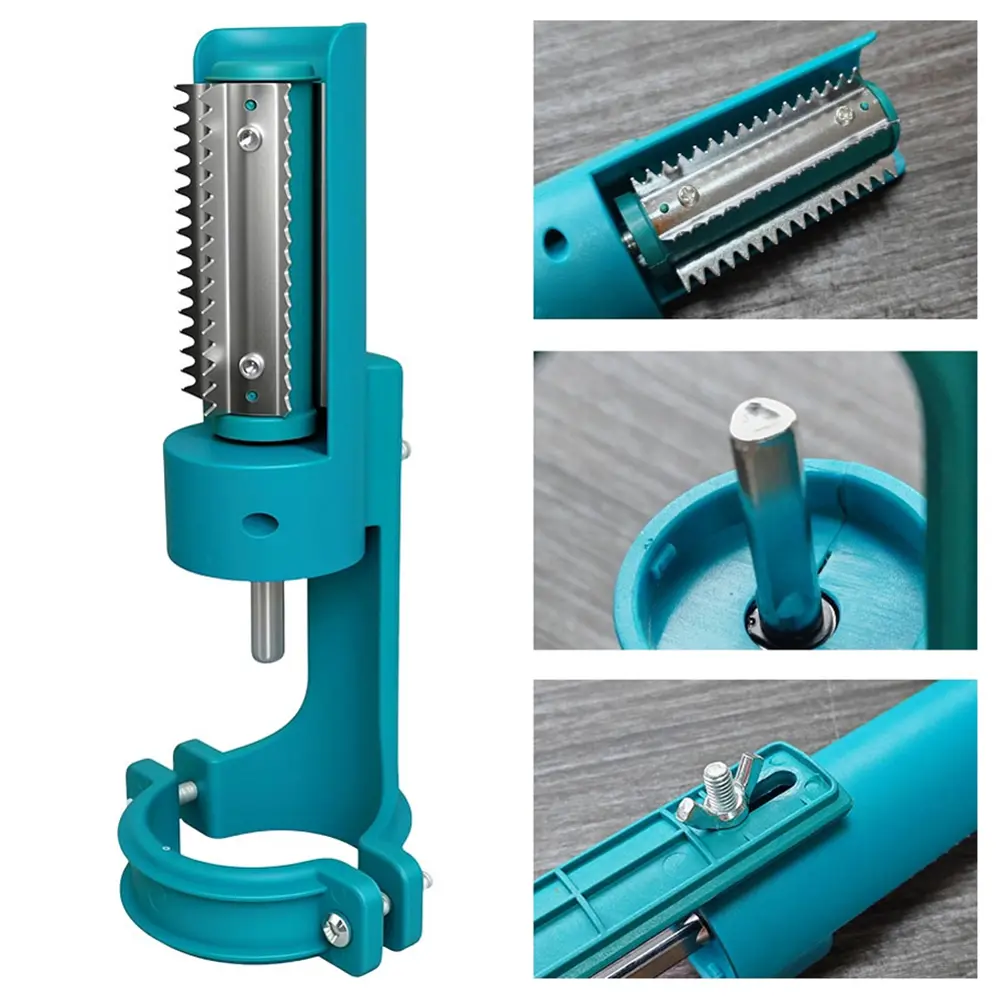 Electric Fish Scale Scraper Portable Fish Descaler Tool Fish Scale Cleaner Machine for Chef and Home Cooks Fish Cleaning Tools