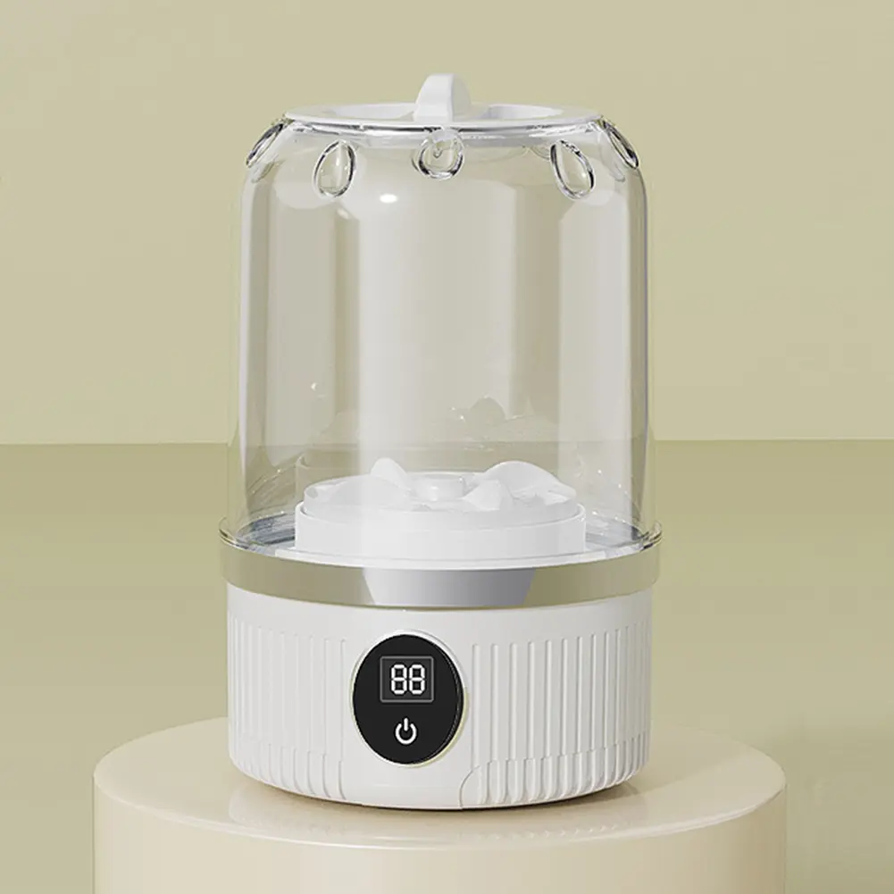Automatic Laundry Cup with Laundry Cup Portable Washing Machine Rechargeable Mini Special Washer for Bra Underwear Socks