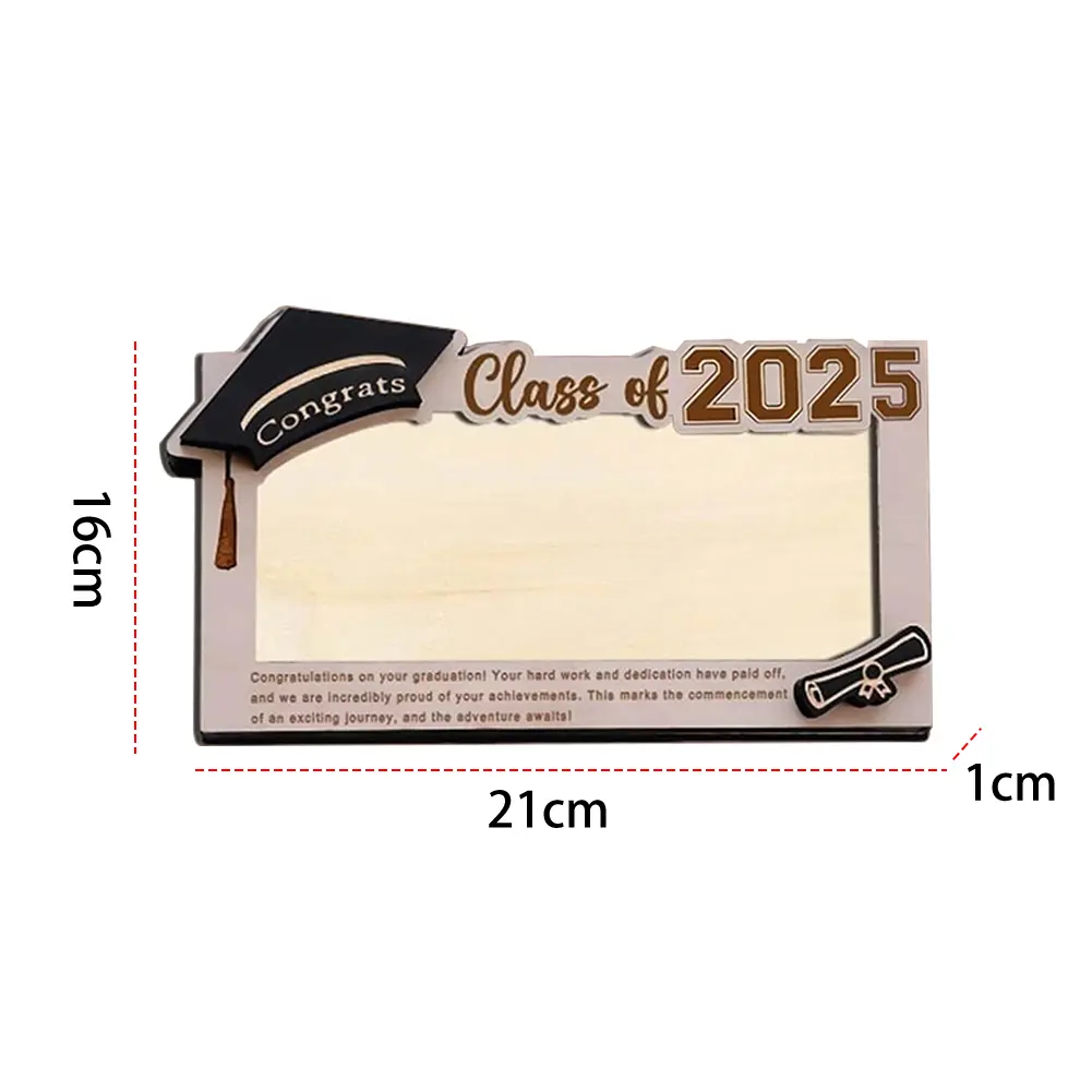 2025 Graduation Money Holder Graduation Gift Money Clip Lightweight Money Cash Envelope Box Greeting Card Holder for Classmates