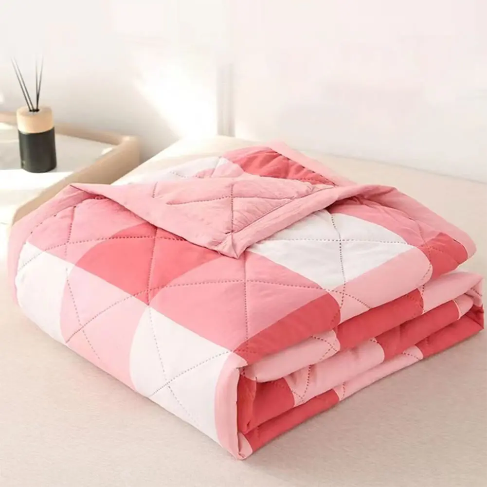 Summer Blanket Lightweight Air Condition Comforter Sofa Blanket for Hot Sleepers