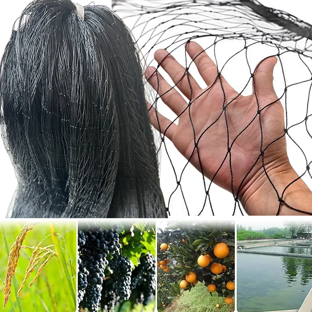 Nylon Bird Netting Garden Bird Net Protective Chicken Coop Netting Fruit Tree Netting for Birds Deer Squirrels