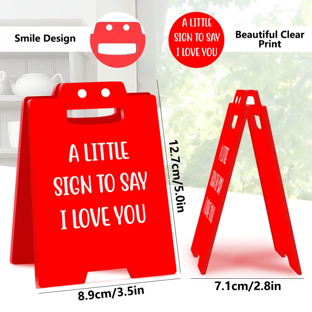 Valentines Day Gifts Romantic I Love You Sign Fun Boyfriend Valentine Day Gift Cute Birthday, Wedding Gift for Girlfriend, Wife