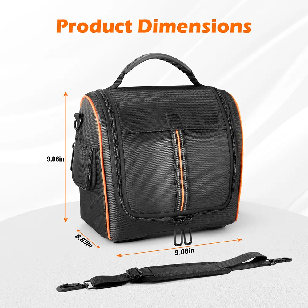 Portable Carrying Case for Jackery Portable Power Station Explorer 300 Travel Storage Bag Anti-drop with Shoulder Strap & Handle