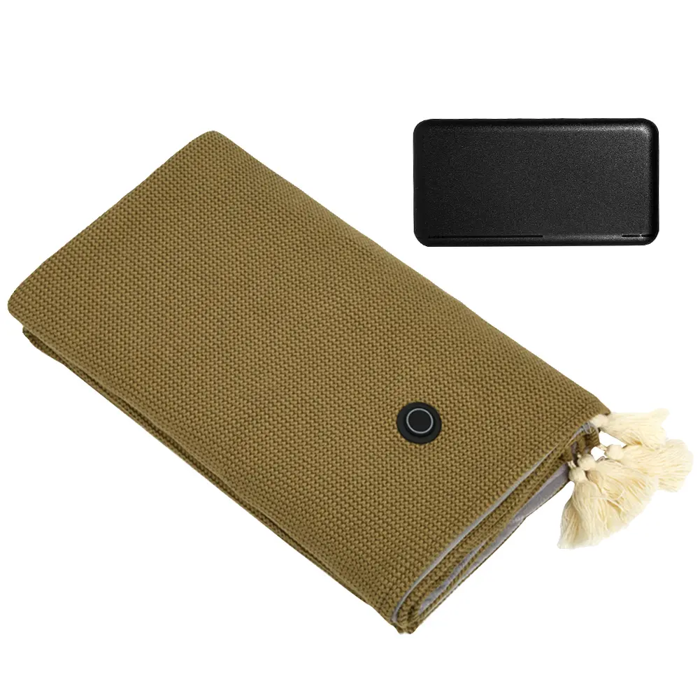 Wearable Heating Electric Blanket Shawl 3 Heating Levels USB Heated Blanket Shawl Portable Body Warmer Blanket for Home Office