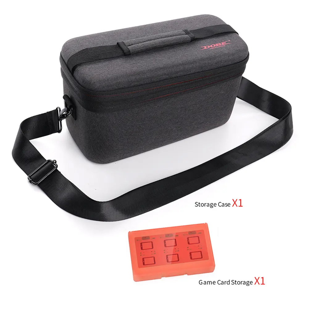 EVA Hard Carrying Case for Switch 2 Carrying Bag Shockproof Organizer Bag With Shoulder Strap & Game Card Box Travel Carry Case