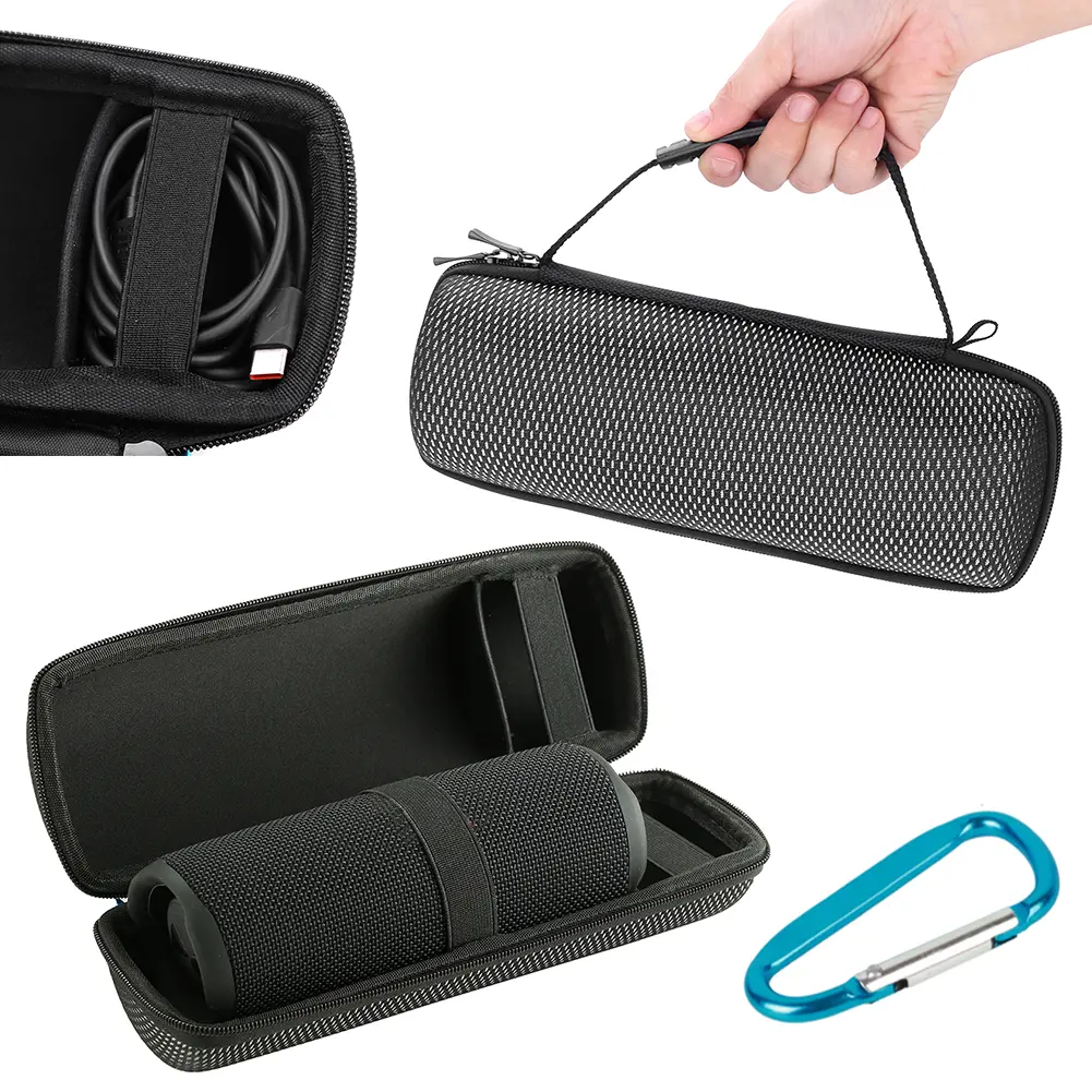 Speaker Carry Case Shockproof Portable Protective Case Outdoor Travel Speaker Case for JBL Flip 7 Flip 6 FLIP 5 Essential Tool