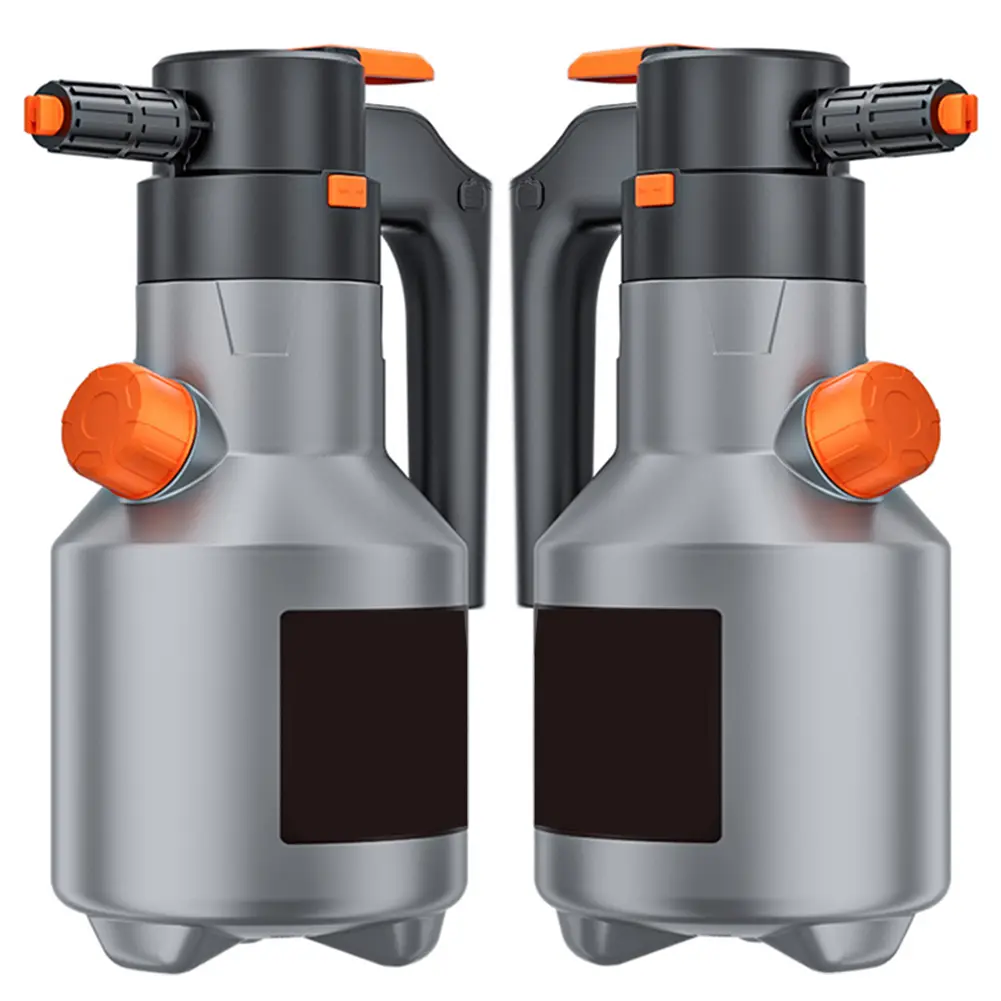 2L Electric Foam Sprayer Car Wash Foam Sprayer Battery Powered Cordless Foaming Spray Rechargeable Foam Sprayer for Home Garden