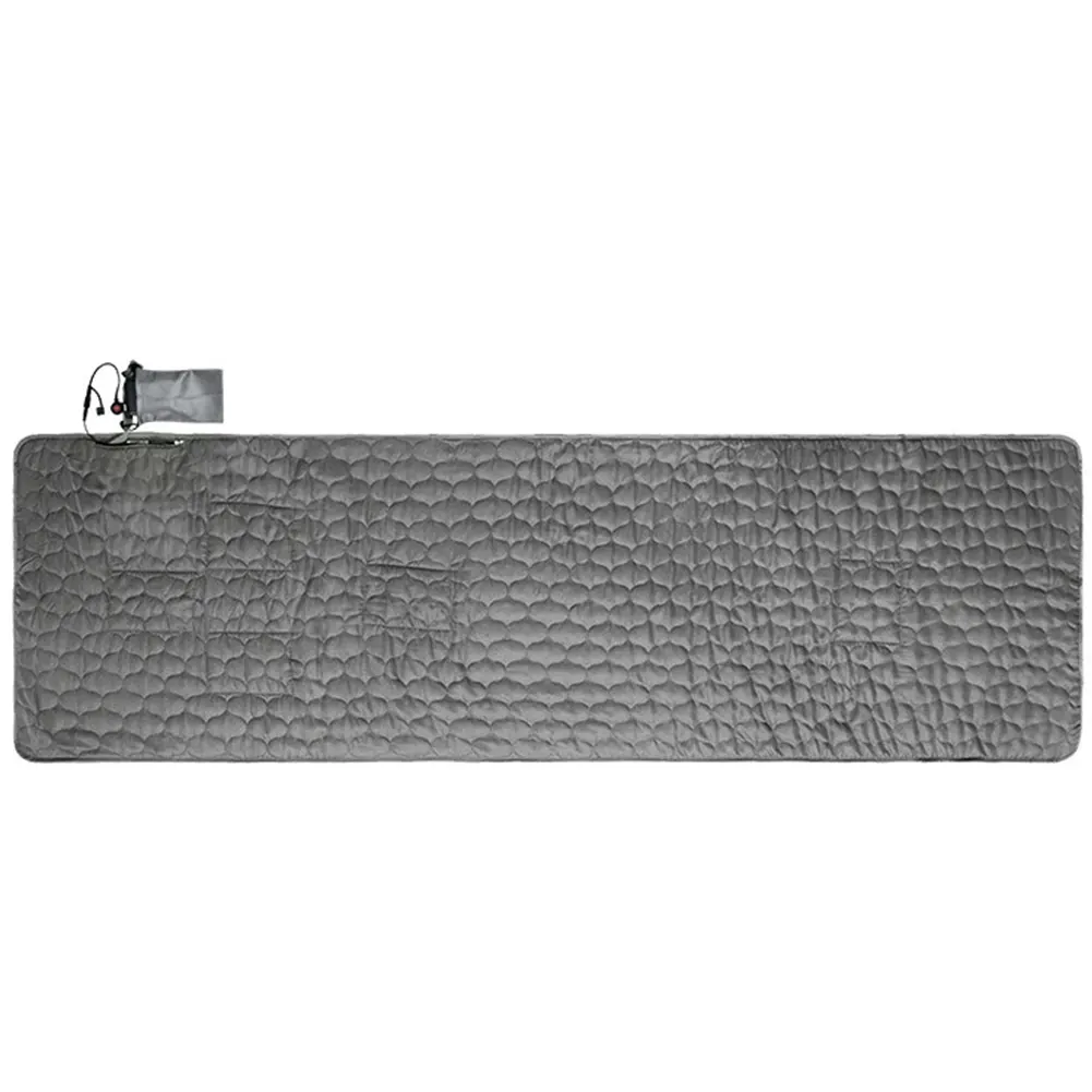 USB Heating Sleeping Mat Outdoor Electric Heating Pad Camping Heated Sleeping Mattress Winter Heating Mat Camping Accessories