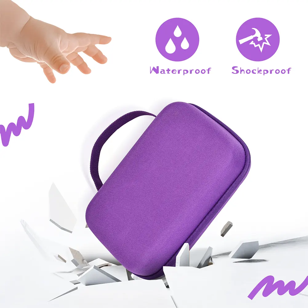 Storage Case for MYNT3D Super 3D Pen Waterproof Portable Storage Bag Shockproof Anti-Drop for PLA Filament Project Guide Charger