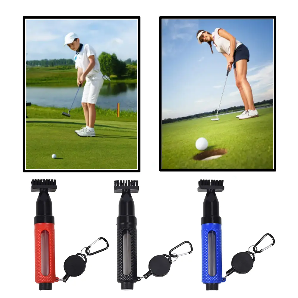 Golf Club Cleaner Brush Golf Cleaning Brush Leak Proof Golf Water Brush Golf Club Groove Cleaner Brush Golf Cleaning Accessories