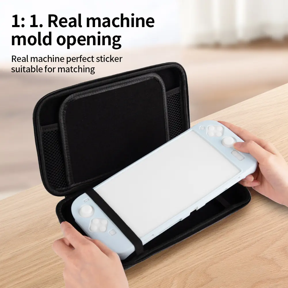 EVA Carrying Case for Nintendo for Switch 2 Portable Storage Bag Zipper Handbag Organizer Bag for Switch 2 Console & Accessories