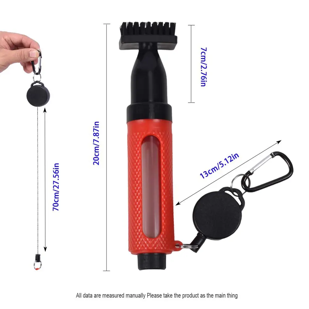 Golf Club Cleaner Brush Golf Cleaning Brush Leak Proof Golf Water Brush Golf Club Groove Cleaner Brush Golf Cleaning Accessories