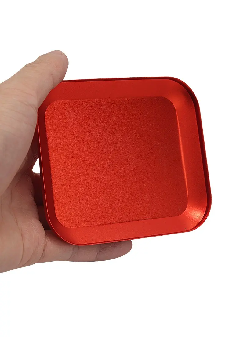 Screw Tray with Magnetic Pad RC Car Repair Tool Aluminium Alloy Magnetic Screw Tray Plate For RC Crawler RC Model Repair Tool