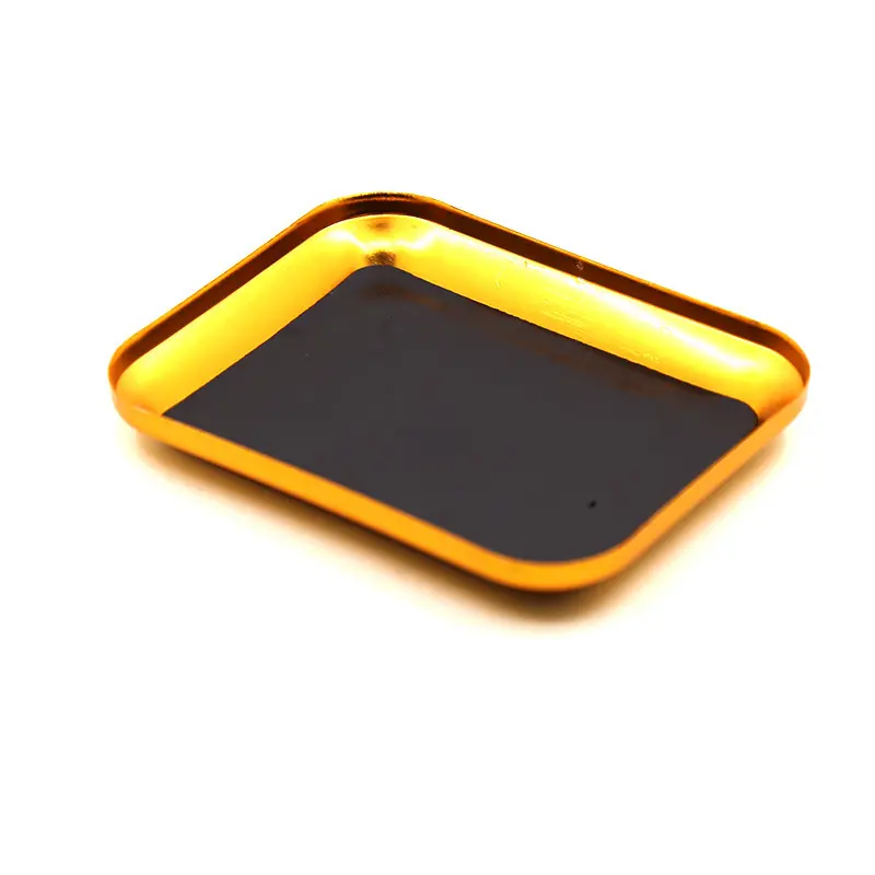 Screw Tray with Magnetic Pad RC Car Repair Tool Aluminium Alloy Magnetic Screw Tray Plate For RC Crawler RC Model Repair Tool