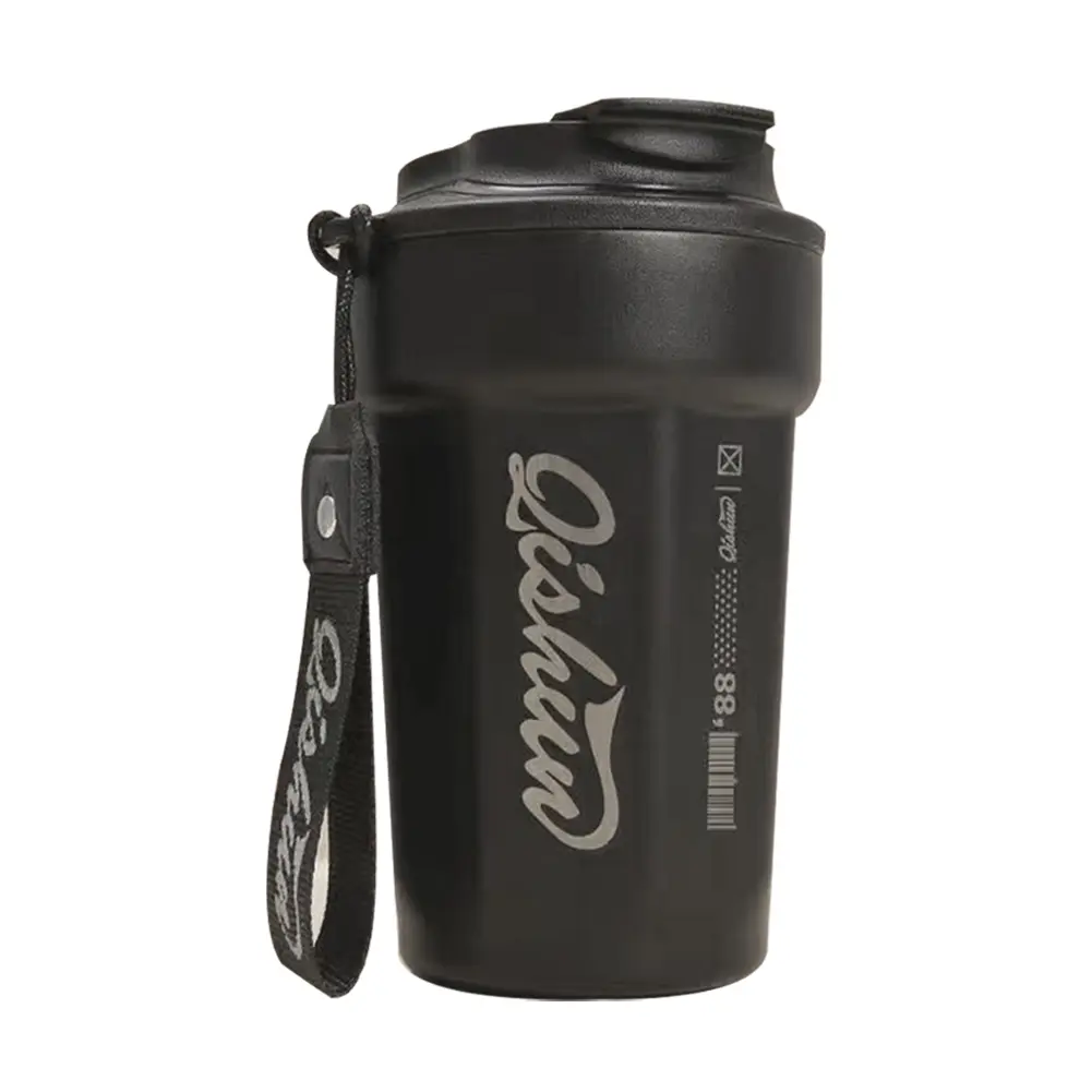 450ml Insulated Water Bottle Stainless Steel Portable Water Cup Thermal Coffee Mug Vacuum Water Bottle for Home Office