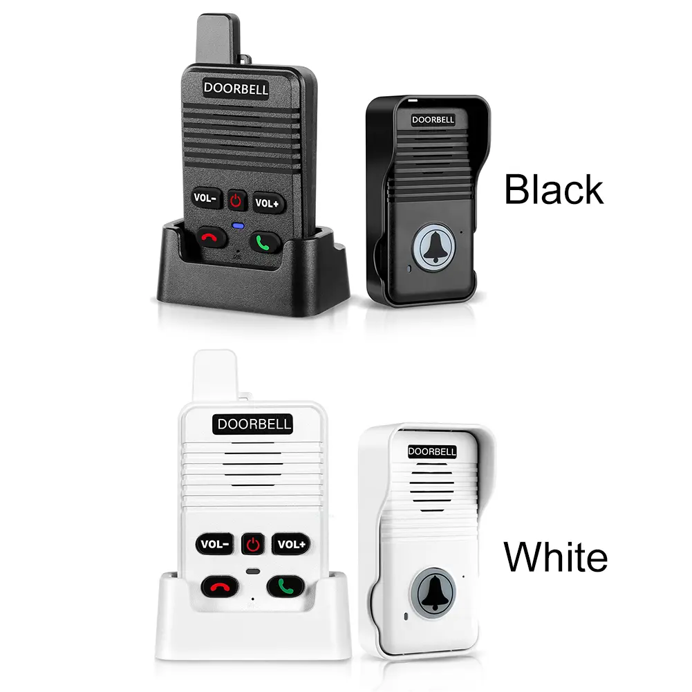 Wireless Voice Duplex Intercom Doorbell 500M Apartment Room Intercom Intercom System Doorbell for House Home Factory Office