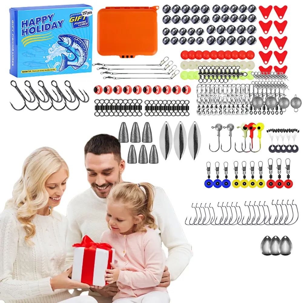 Fishing Advent Calendar 2024 for Adult Men & Teen Boys Christmas Countdown Fish Tackle Set Gift For Father Grandpa Boyfriend