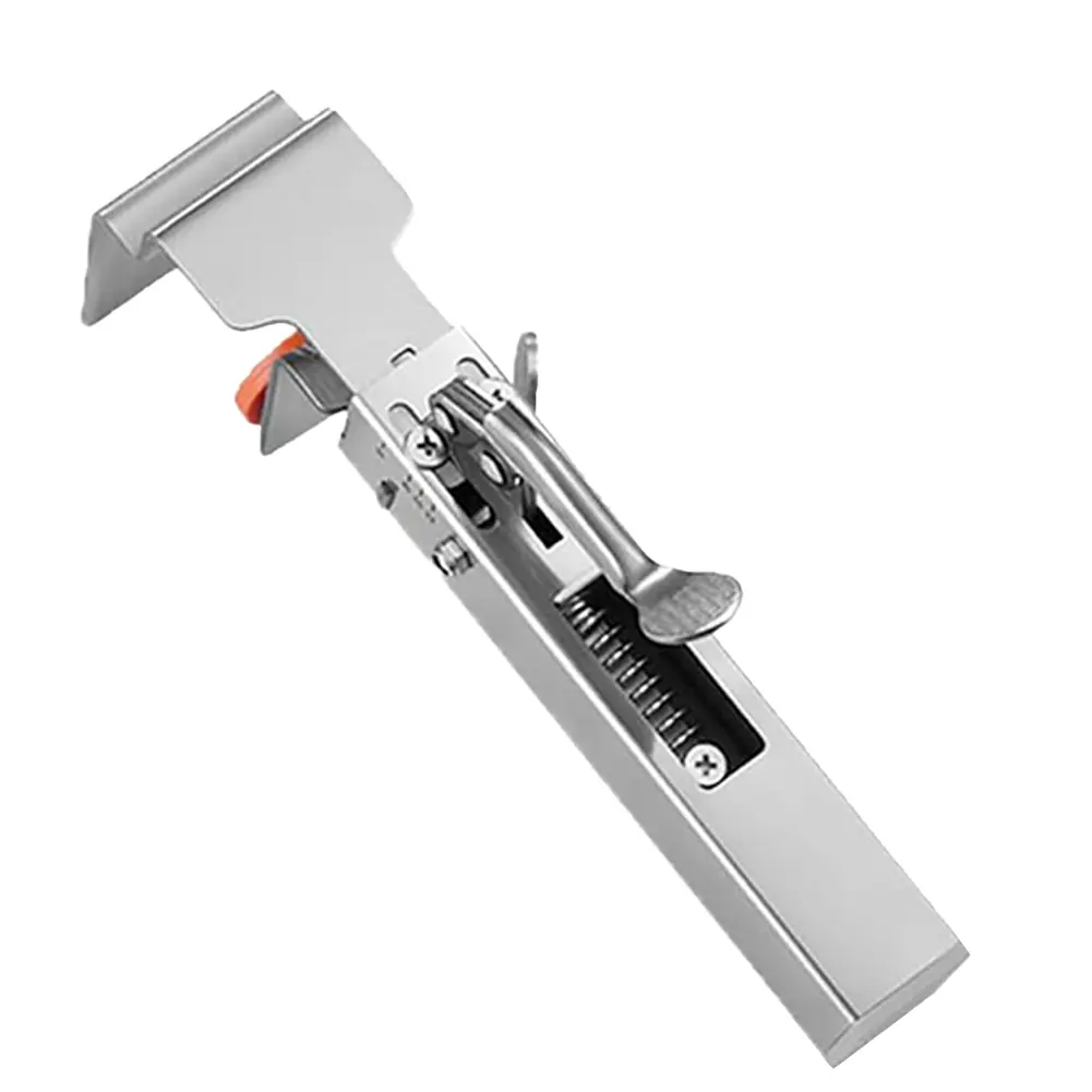 Adjustable Drawer Fixing Clamp Stainless Steel Drawer Front Mounting Clip Woodworking Clamp for Drawer Front Panel Installation