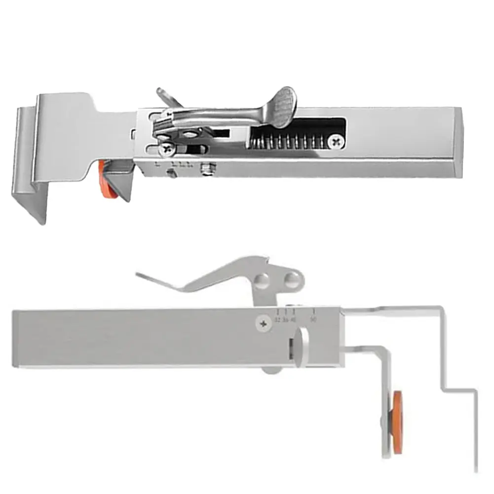 Adjustable Drawer Fixing Clamp Stainless Steel Drawer Front Mounting Clip Woodworking Clamp for Drawer Front Panel Installation