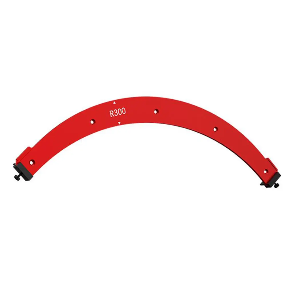 5Pcs Arc Angle Positioning Template 5 Size Cutting Auxiliary Aluminum Alloy Corner Trimming Templates Precise for Furniture