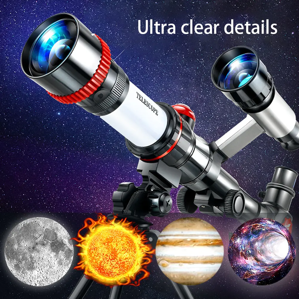 Professional Astronomical Telescope 20X 30X 40X Powerful Monocular Portable HD Moon Space Planet Observation Gifts for ren