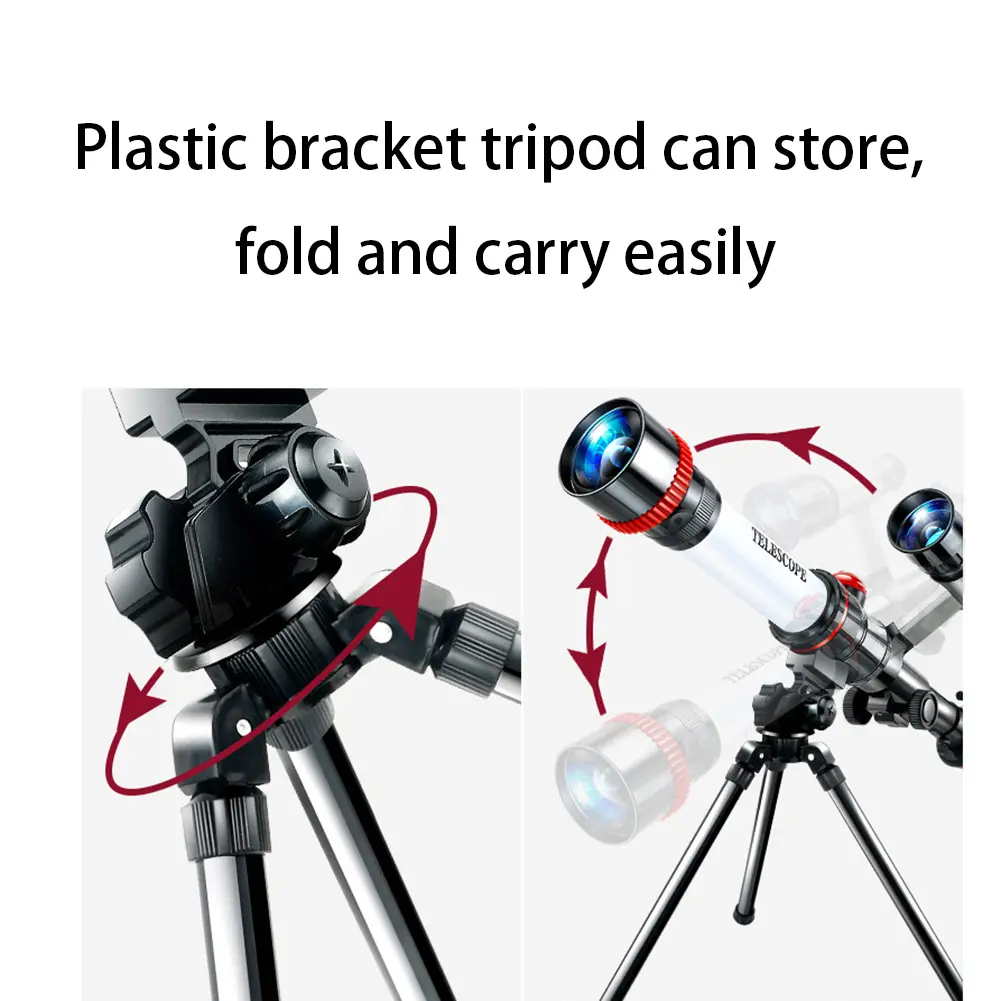 Professional Astronomical Telescope 20X 30X 40X Powerful Monocular Portable HD Moon Space Planet Observation Gifts for ren