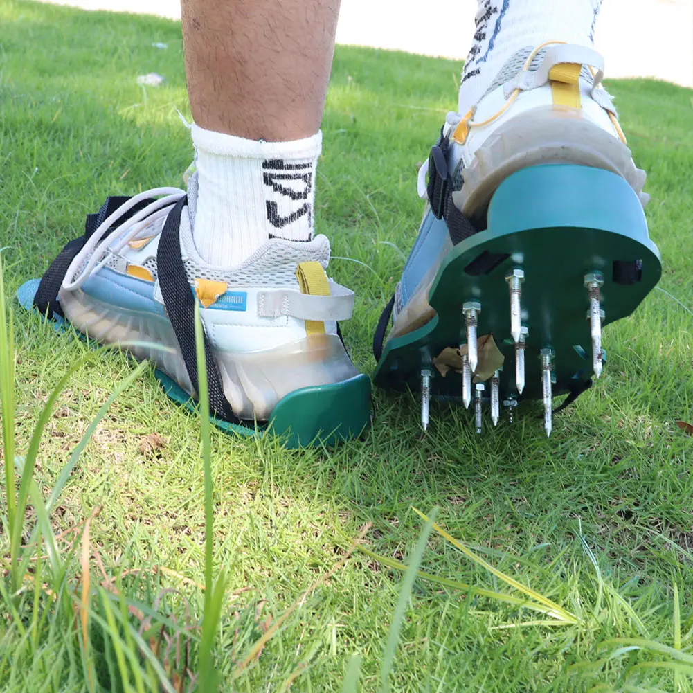 Lawn Aerator Shoes Gardening Shoes Garden Spike Shoes for Epoxy Floor Lawn Yard Patio Garden