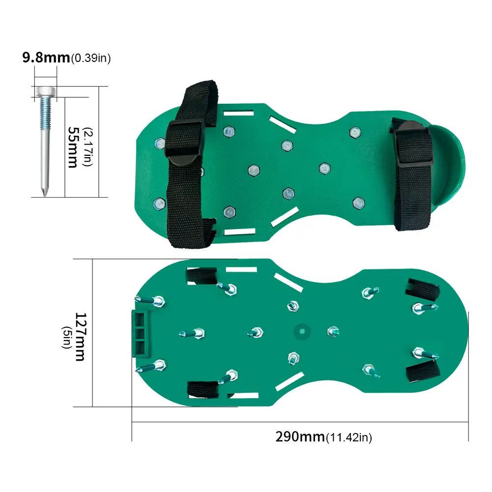 Lawn Aerator Shoes Gardening Shoes Garden Spike Shoes for Epoxy Floor Lawn Yard Patio Garden