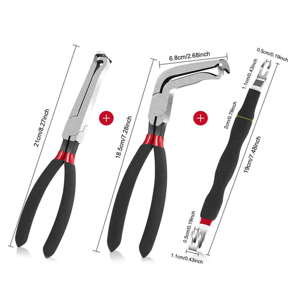 Car Electrical Disconnect Pliers Wire Removal Plier Oil Pipe Separate Plier for Car Motorcycle Automotive Repair Tools