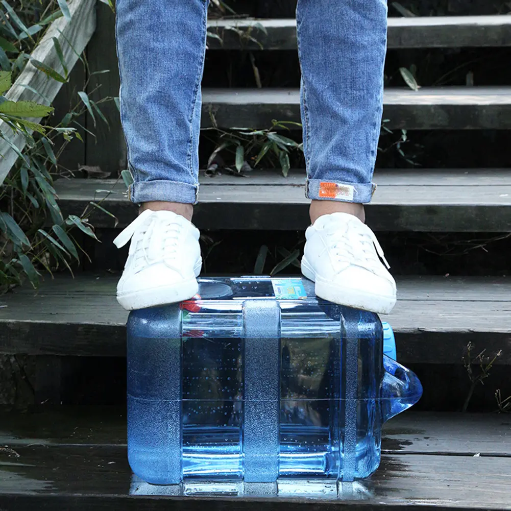 5L-20L Capacity Outdoor Water Bucket Portable Water Tank Container with Faucet Driving Water Tank Picnic Camping Accsesorios