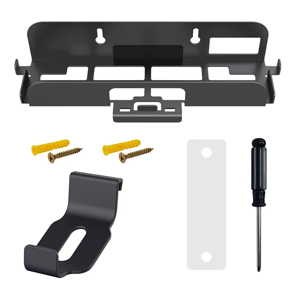 Wall Mounted Host Stand for Switch 2 Game Console Accessories Hanging Wall Holder Wall Stand Holder with Controller Hook Stand