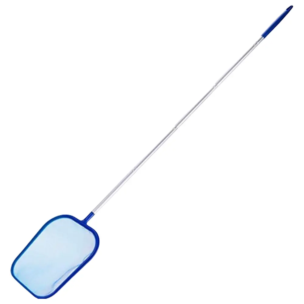 Swimming Pool Leaf Skimmer Net with 5 Aluminum Pole Sections Pool Net Skimmer Rak Leaf Rake Net for Swimming Pools Spas Hot Tubs