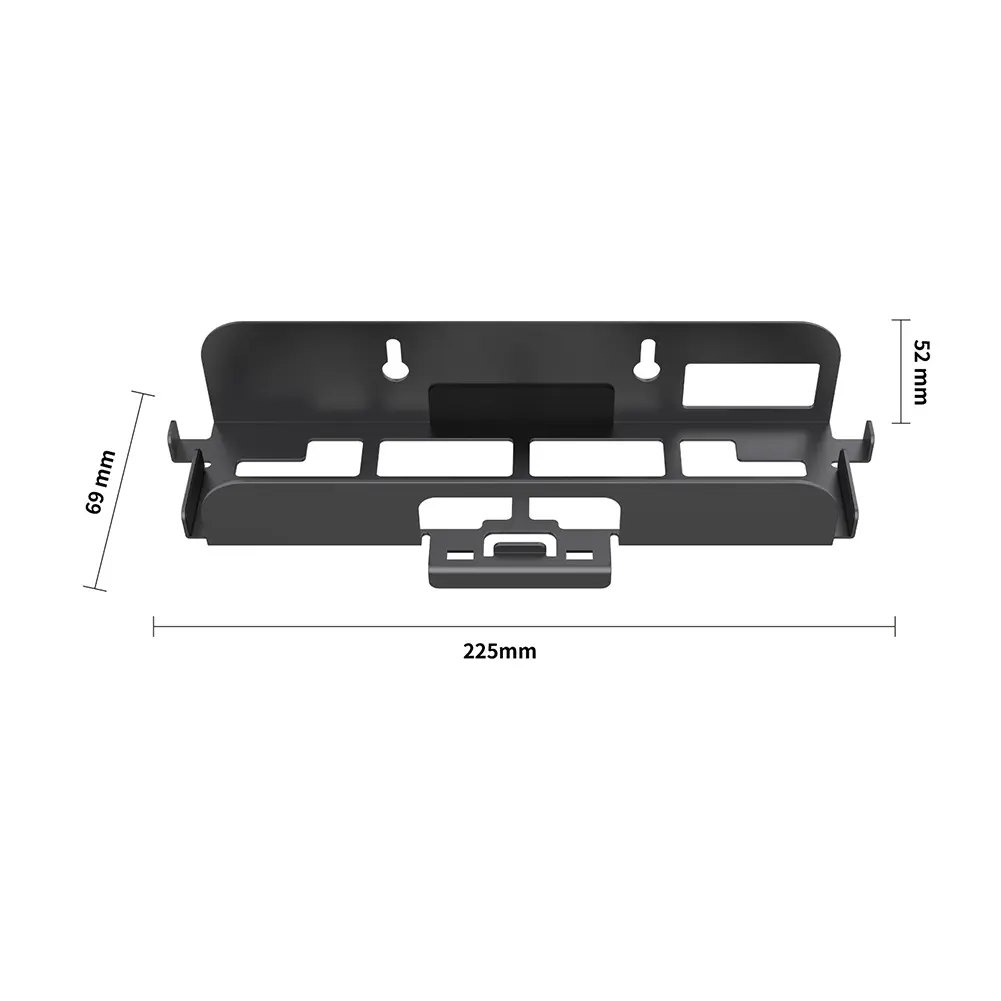 Wall Mounted Host Stand for Switch 2 Game Console Accessories Hanging Wall Holder Wall Stand Holder with Controller Hook Stand