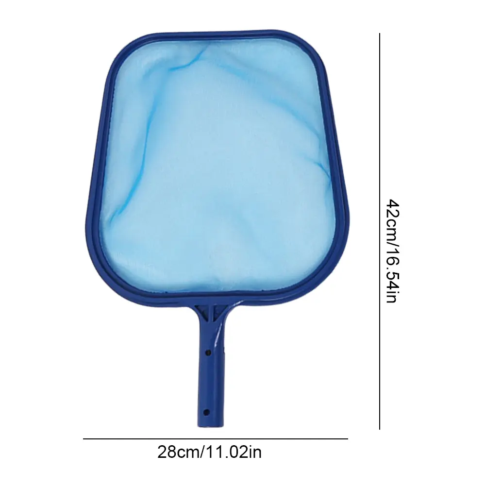 Swimming Pool Leaf Skimmer Net with 5 Aluminum Pole Sections Pool Net Skimmer Rak Leaf Rake Net for Swimming Pools Spas Hot Tubs