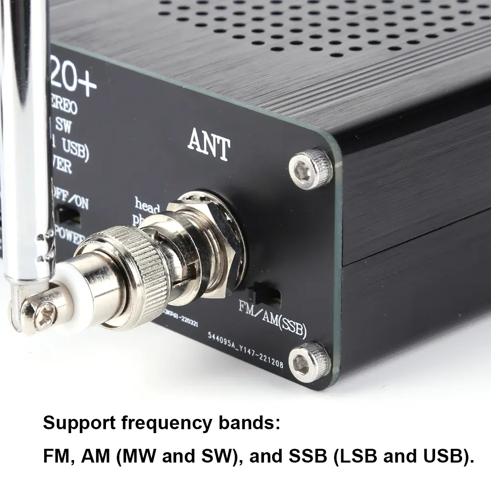 ATS-20+ ATS20 SI4732 Radio Receiver DSP SDR Receiver FM AM (MW and SW) and SSB (LSB and USB) All Band Radio Receiver