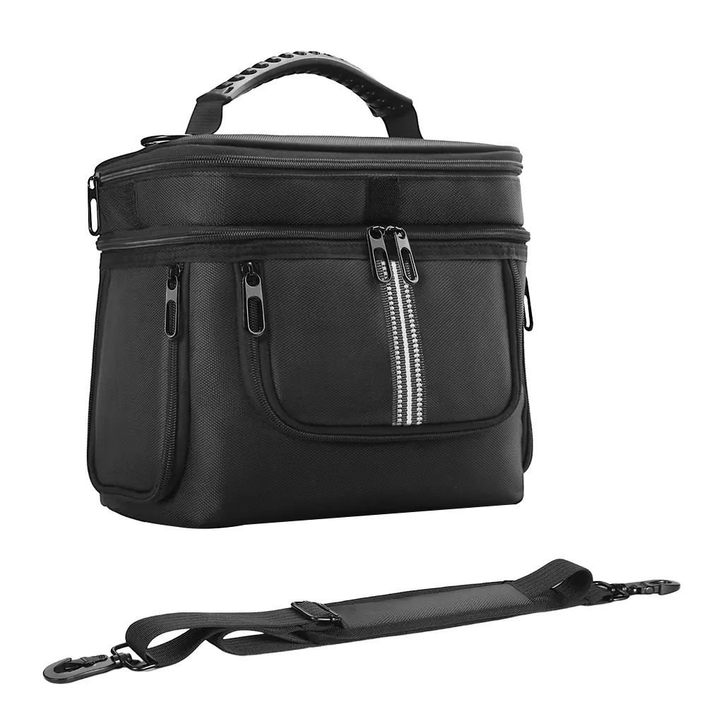 Carrying Case for BLUETTI Portable Power Station AC2A Bag Storage Case Protective Case Anti-drop with Shoulder Strap & Handle
