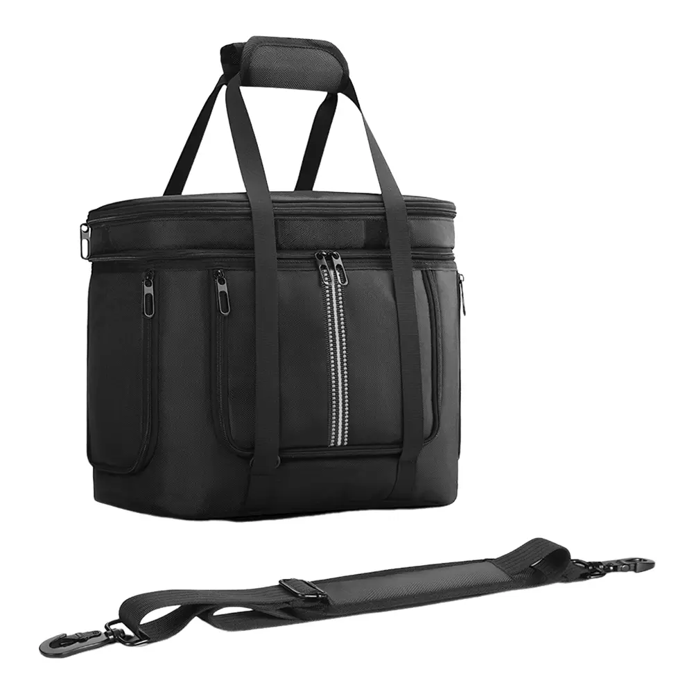 Carrying Case for Anker SOLIX C1000 Portable Power Storage Case Travel Storage Bag Protective Case with Shoulder Strap & Handle