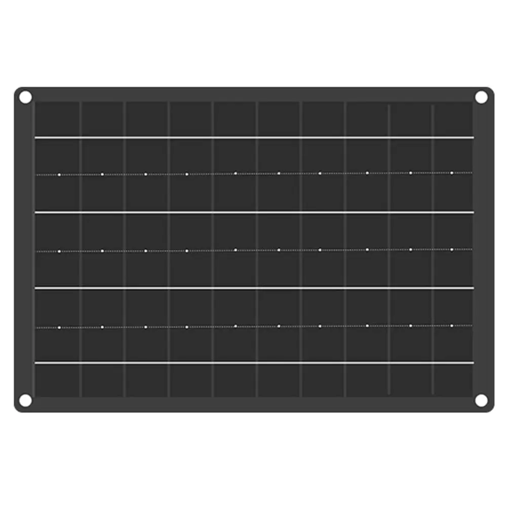 USB Solar Panel Charger 18V 10W Mini Solar Panel Solar Phone Charger Waterproof Solar Panel for Outdoor Emergency