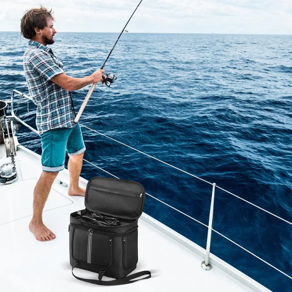 Carrying Case for Anker SOLIX C1000 Portable Power Storage Case Travel Storage Bag Protective Case with Shoulder Strap & Handle