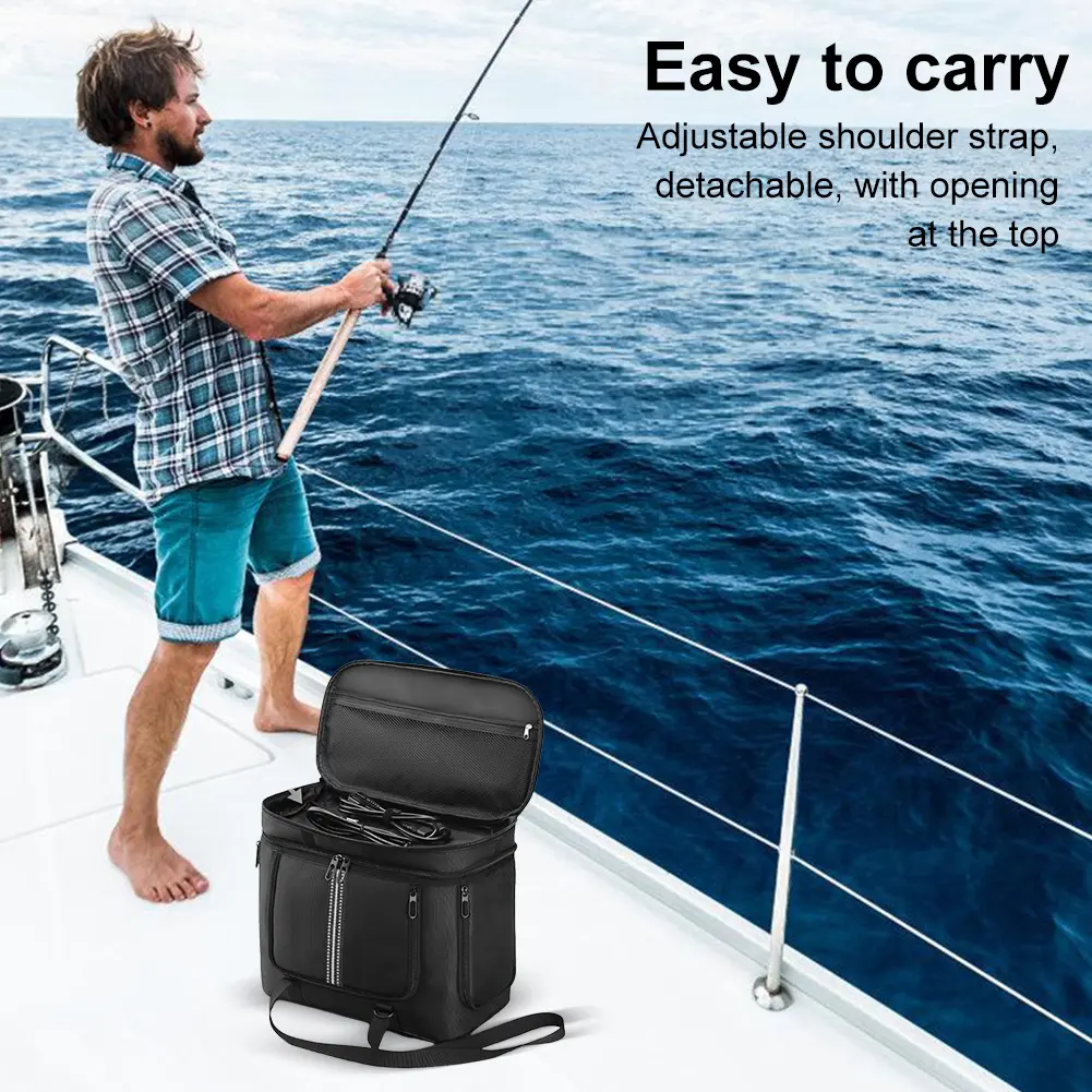Carrying Case for Anker SOLIX C1000 Portable Power Storage Case Travel Storage Bag Protective Case with Shoulder Strap & Handle