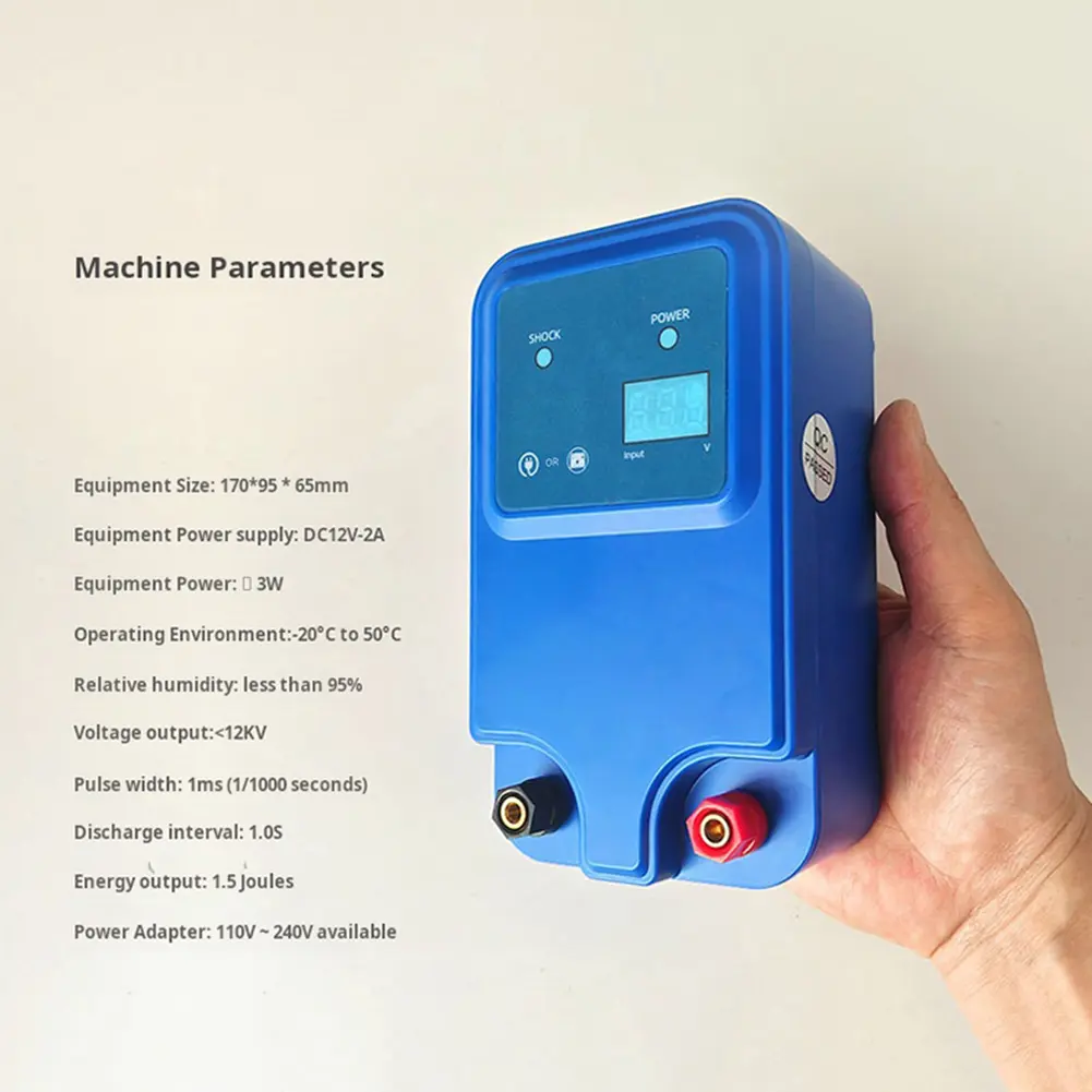 12V DC Electric Fence Charger Farm Livestock Pulse Device Shepherd Equipment Kit for Wildlife Prevention Farm Poultry Garden