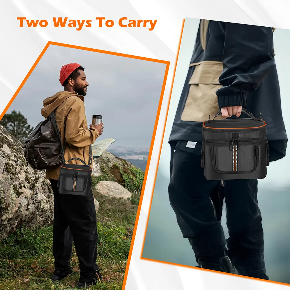 Carrying Case Bag for Jackery Explorer 240 V2 Storage Case Anti-drop Travel Carrying Bag Protective Case for Jackery Accessories