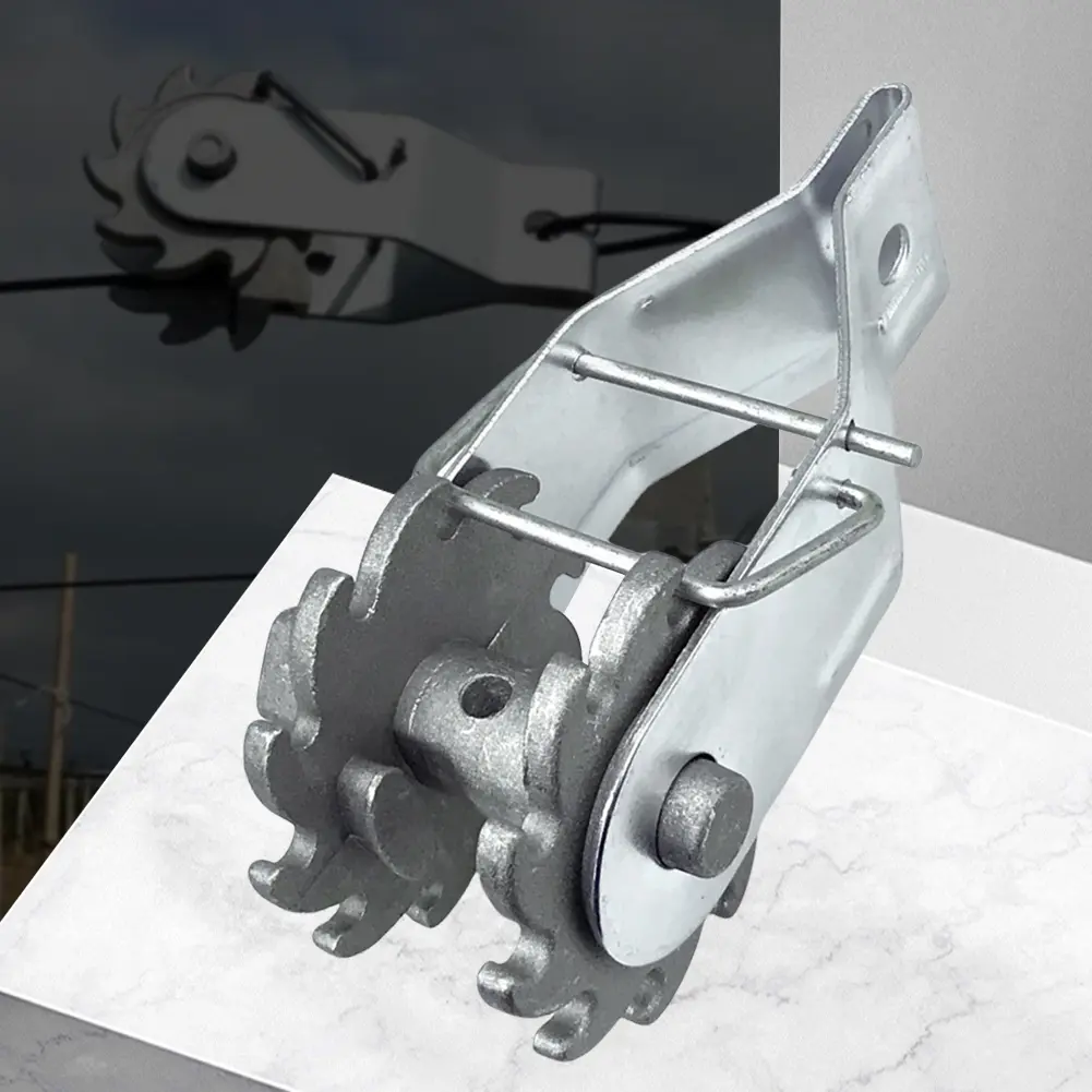 Heavy Duty Inline Wire Tensioner with Compression Clip Wire Fence Tensioner for Farm Electric Fence Garden Orchard Fence