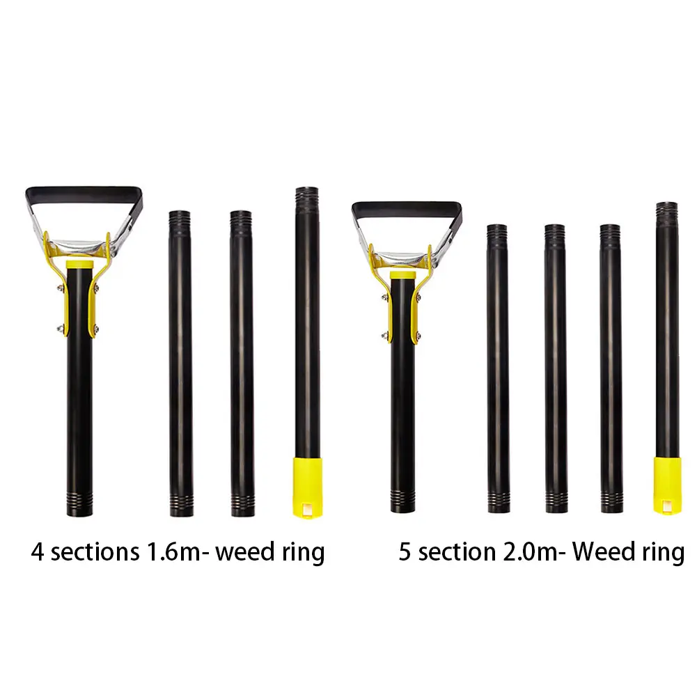 Hoe Garden Tool Scuffle Garden Hoe 4/5 Section Weeding Loop Stainless Steel Stirrup Hoe Long Handle Gardening Supplies