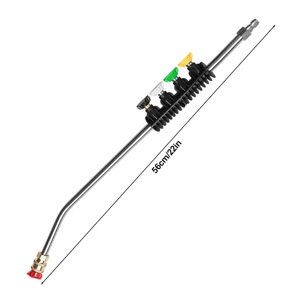 Pressure Washer Lance Extension Nozzles 2600PSI Spray Gun Wand Lance Power Pressure Washer Extension With 1/4 Quick Connect