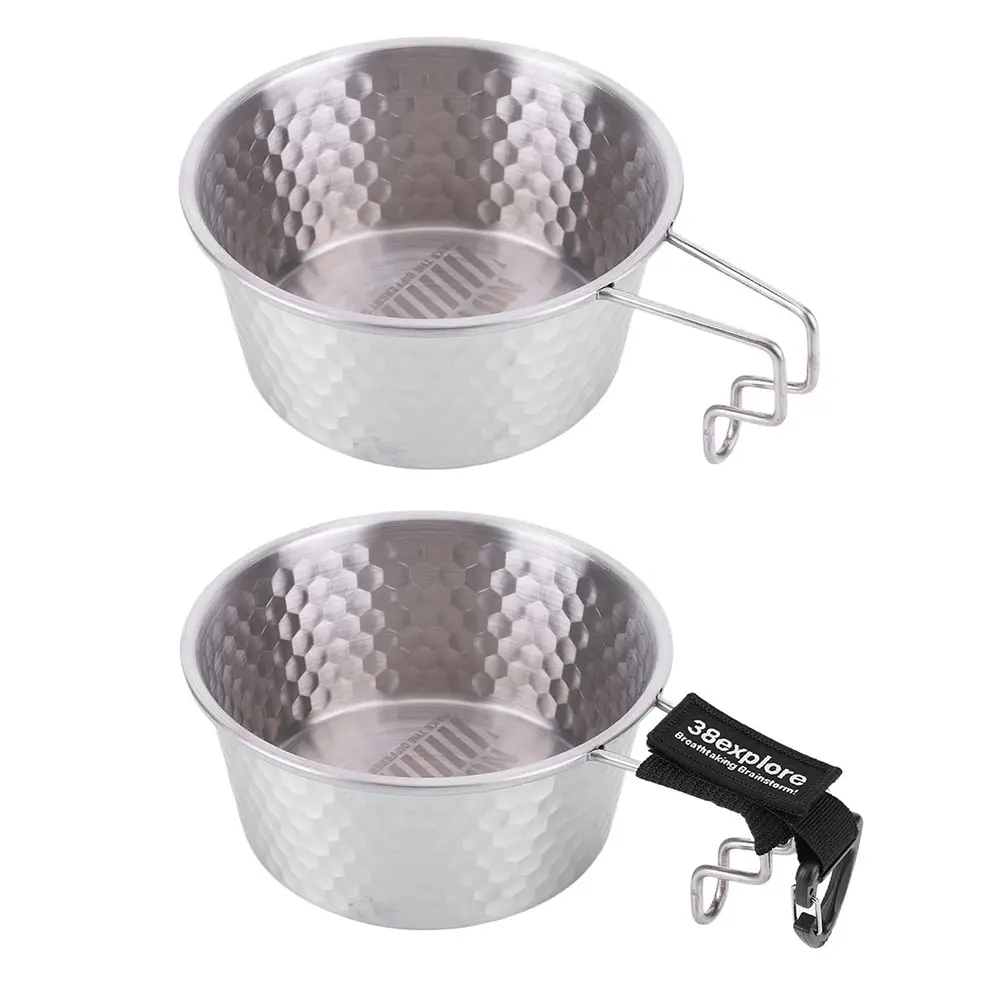 360 Ml Outdoor Sierra Bowl High Temperature Resistant Camping Picnic Bowl Barbecue Sierra Bowl Outdoor Camping Cutlery