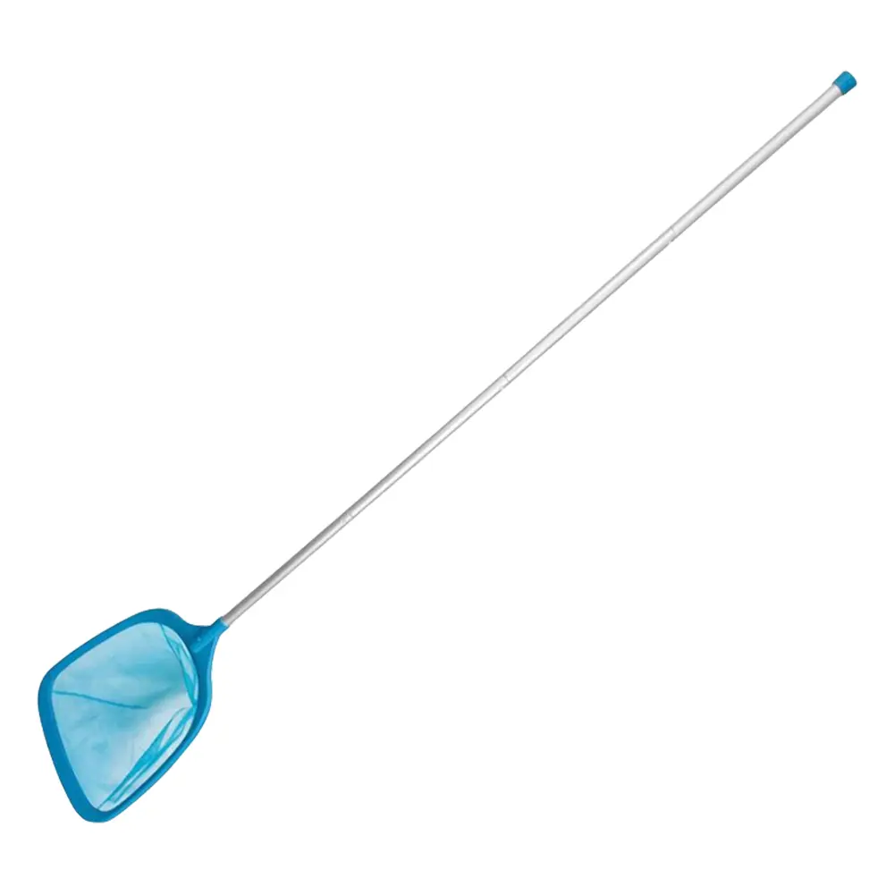 Swimming Pool Skimmer Net with Metal Pole Ultra Fine Mesh Netting Bag Basket Pool Leaf Skimmer Pool Cleaner Pool Accessories