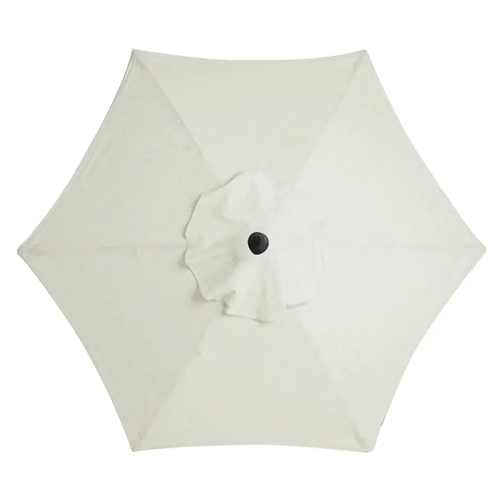 6 Bones Parasol Umbrella Surface Without Stand 2m Parasol Replaceable Cloth UV Protection Detachable for Outdoor Beach Garden