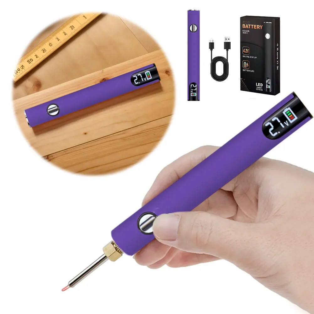 Cordless Soldering Iron Soldering Iron Kit Portable Electric Soldering Iron Smart Welding Solder Tool for Electronic Components